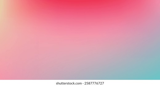 Soft Pastel rainbow Gradient Background. blue pink cream red. eps10