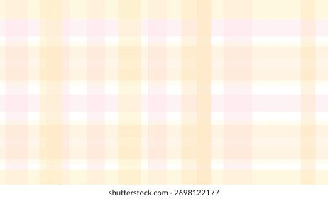 Soft Pastel Seamless Plaid Background with Subtle Texture and Delicate Colors. perfect for backgrounds, textiles, and design projects