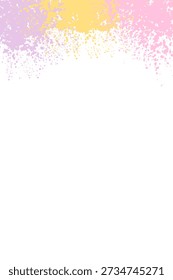 Soft pastel splash background with airy texture and wide copy space
