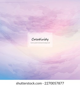 Soft Pastel Square Pink Background with Watercolor Texture. Suitable for use in advertisements, promotions, marketing, inspiring image is sure to leave a  lasting impression on your audience.