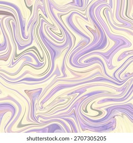 Soft pastel swirl artwork featuring lavender, cream, and subtle flowing movement. Gentle marbled effect ideal for calming designs. Golden keywords: pastel, swirl, marble, soft, abstract