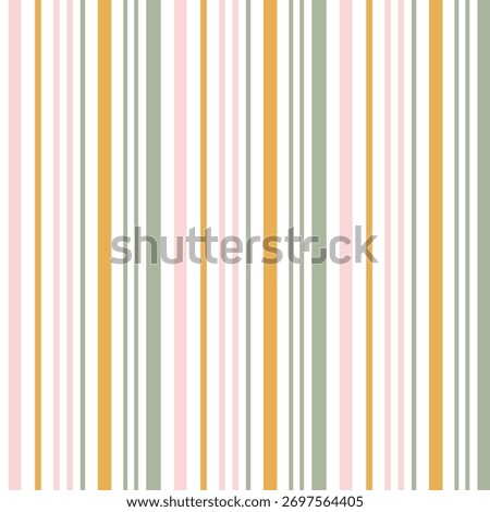 Soft pastel vertical stripes design