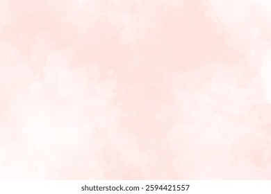 Soft pastel watercolor texture in delicate pink and peach hues. A dreamy, abstract background ideal for invitations, branding, web design, and elegant artistic projects.