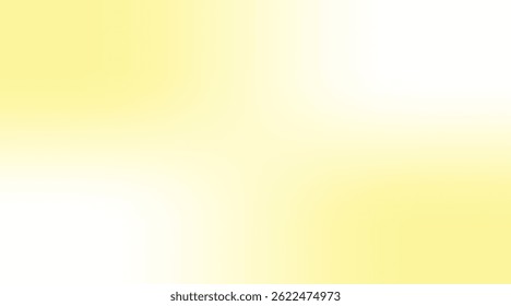 Soft Pastel Yellow to White Gradient Background