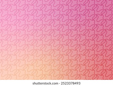 Soft pattern line design pink gradient background. vector illustration.