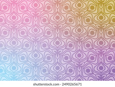 Soft pattern pink gradient line decoration background. vector illustration.