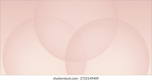 Weiche Pfirsich abstrakten Hintergrund mit unscharfen Kreisen für Design und Tapete moderne Illustration eps10
