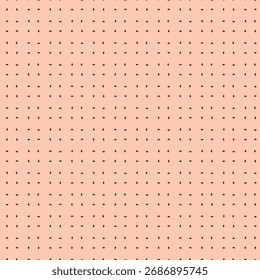 Fondo De Melocotón Suave Con Pequeños Motivos De Patrón Negro Para Un Sutil Diseño Moderno Y Texturas