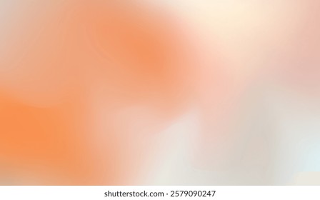 Soft Peach and Cream Gradient Hues Blending into an Abstract Dreamy Texture, Ideal for Backgrounds, Design Projects, or Subtle Visual Effects