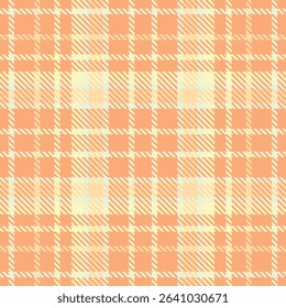 Soft peach and cream plaid pattern.  Perfect for textile design, website backgrounds, or crafting projects.  This subtle, elegant texture evokes feelings of warmth and comfort.