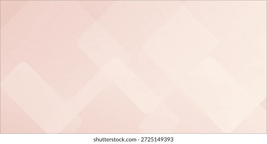 Soft Peach Geometric Abstract Background With Diamond Shapes For Modern Design Projects and Presentations eps10