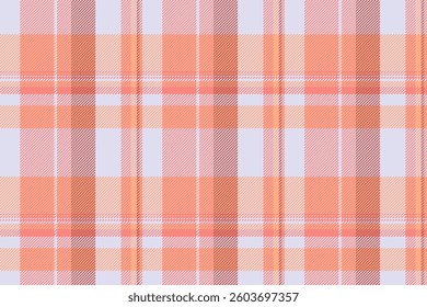 Soft peach and pastel plaid pattern.  Perfect for textile designs, website backgrounds, or adding a touch of gentle texture to your projects.