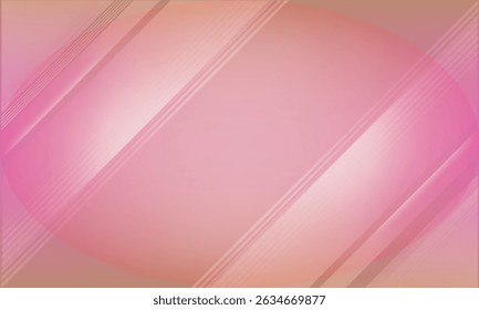 Soft Peach and Pink Abstract Gradient Background with Gentle Lines