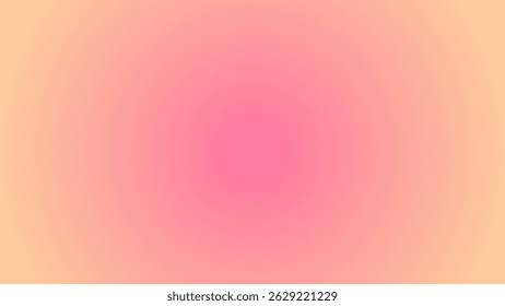 Soft peach and pink gradient background with smooth color transition and calming tonesfor banner, paper, canvas or board.