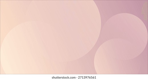 Soft Pink Abstract Background With Large Overlay Circles And Gentle Gradient For Design Projects esp10