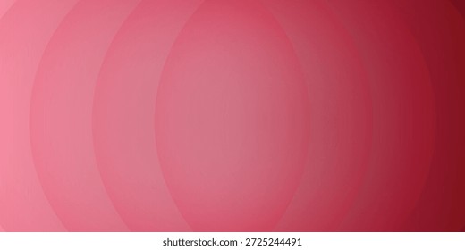 Fondo Abstractas rosa suave con círculos superpuestos e ilustración moderna de brillo degradado