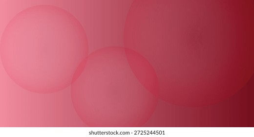 Fondo Abstractas rosa suave con círculos superpuestos y brillo degradado eps10
