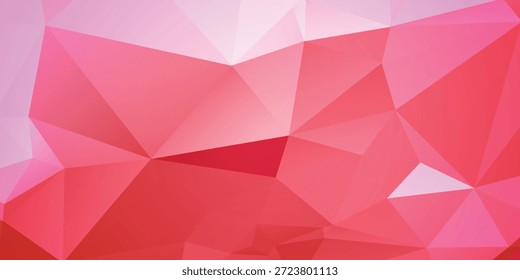 Fondo geométrico Abstractas rosado suave con triángulos poligonales para el diseño moderno y el Fondo de pantalla