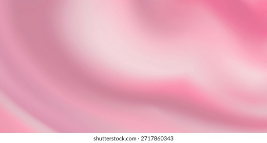 Fundo de onda abstrata rosa suave com fluxo de gradiente suave. Terno para banner, web, cartaz, panfleto, brochura e apresentação