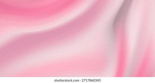 Fundo de onda abstrato rosa suave com fluxo de gradiente suave. design moderno criativo moda