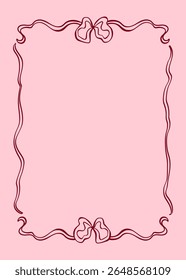 Fondo rosa suave con