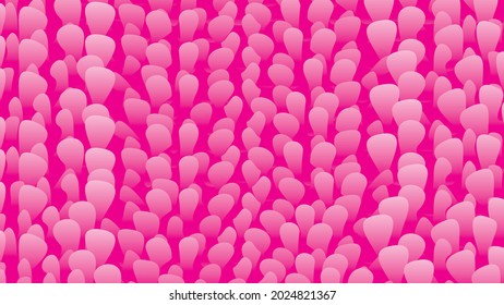 soft pink background, with soft protrusions, coral reef