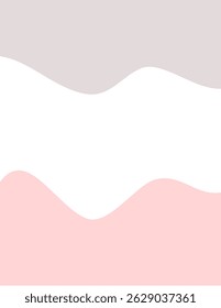 soft pink background with waves