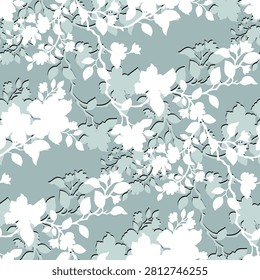 Soft pink cherry blossoms on neutral backdrop.