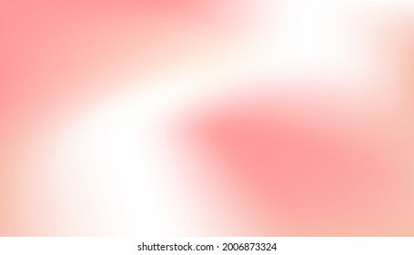 Fondo de nube rosa suave en una gradación de colores pastel. Resumen de la paleta de colores pastel con gradiente borroso. Elementos decorativos de textura con gradiente y estilo de libertad.