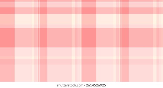 Soft pink and cream plaid pattern.  Ideal for textile design, website backgrounds, or feminine branding.  Elegant, subtle texture with a touch of vintage charm.
