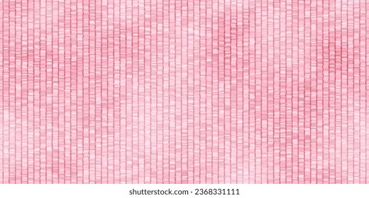 Soft pink fabric with a corduroy texture. Vector velvet seamless pattern. Plush textile material for clothing and upholstered furniture. Pastel velours background