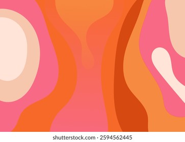 Soft pink fluid abstract background with smooth flowing liquid texture  

