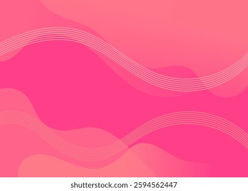 Soft pink fluid abstract background with smooth flowing liquid texture  
