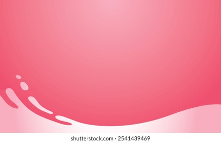 Fundo de gradiente de fluido rosa suave