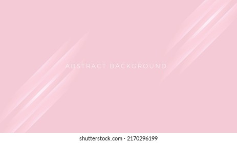 Fondo futurista rosa suave. Color de gradiente suave con luz, ilustración vectorial