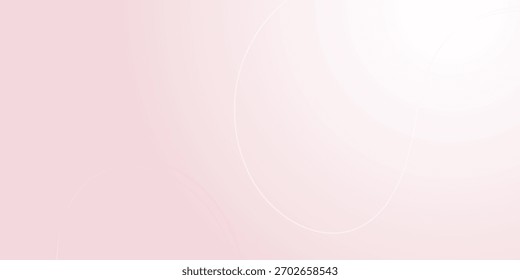 Fundo dos círculos geométricos rosa macio, papel de parede pálido sutil