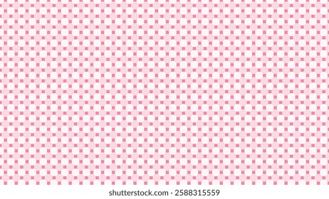 Soft pink gingham checkered tartan plaid pattern background
