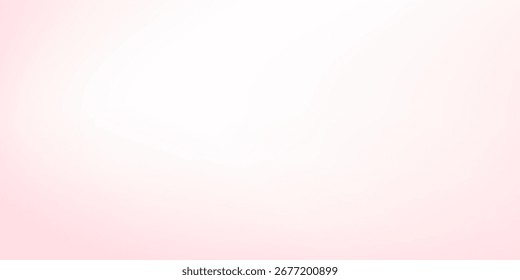 Vetor de imagem de plano de fundo de gradiente rosa suave. Melhor suave rosa gradiente simples arte
