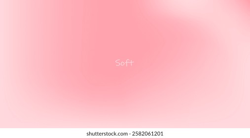 Soft pink gradient background template , Vector background best for Womens day project.
