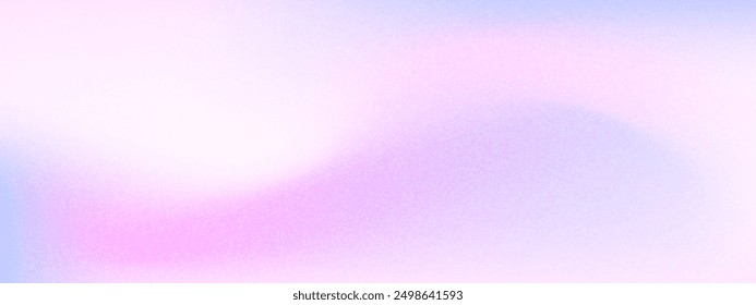 Gradiente rosa suave borroso ruidoso, fondo de textura de Vector arenoso