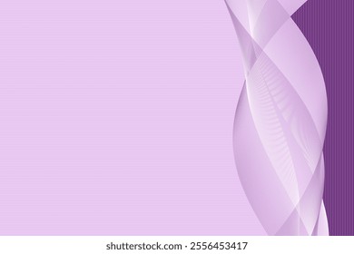 Soft Pink Gradient Line Background