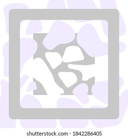 soft pink isolated Nude vector spots on a white background. abstraction. texture