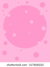 Soft pink and pink polka dot abstract background. Illustration for your graphic design, banner, poster, vector, caricature, etc.