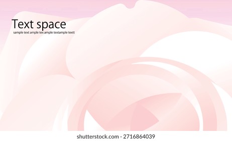 Soft Pink Rose Abstract Background with Copy Space