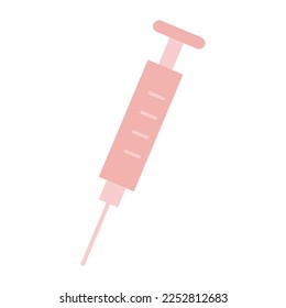 Icono de vector médico simple y rosa