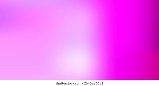 Soft pink smooth gradient banner. Minimal blurry abstract style. High quality degital graphic. Perfect for modern artwork, backdrop, templates. Vector illustration eps10.