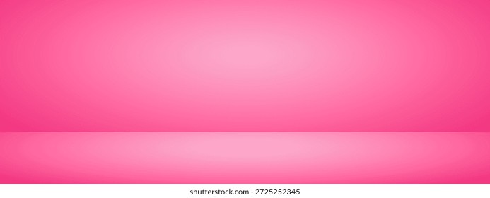 Fondo de estudio rosa suave. Bolsa de limbo para presentación de productos. Moderno Anuncio con espacio vacío para texto publicitario. Ilustración vectorial