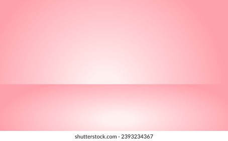 Soft pink studio room background