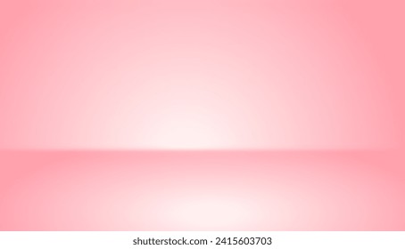 Soft pink studio room background