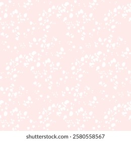 Padrão Terrazzo rosa suave com manchas brancas minimalistas para o projeto de fundo